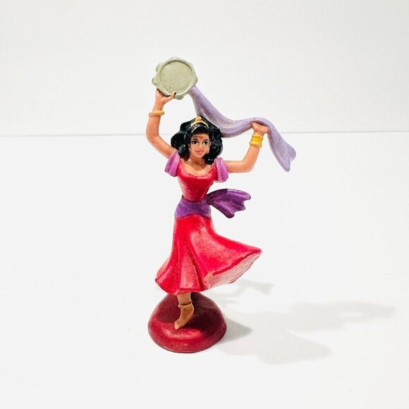 Vintage Disney The Hunchback of Notre Dame Esmeralda PVC Figure Cake Topper - Picture 1 of 4